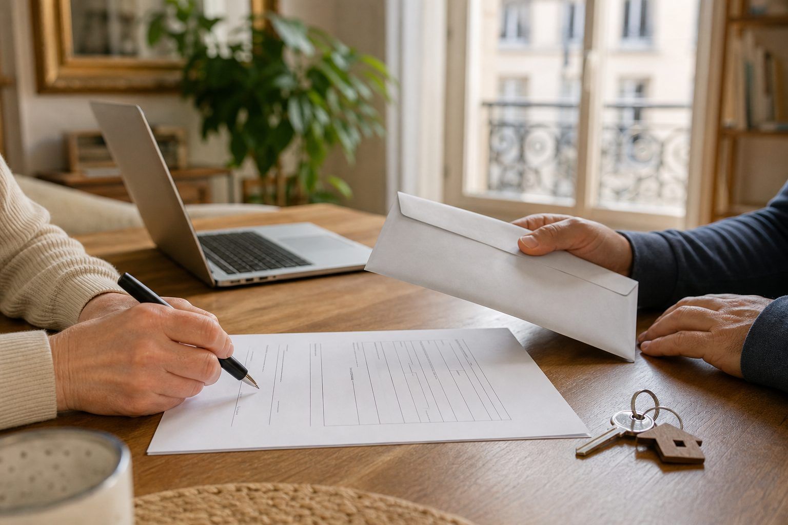 Qui doit envoyer l’attestation à la CAF et faut-il la signer ?