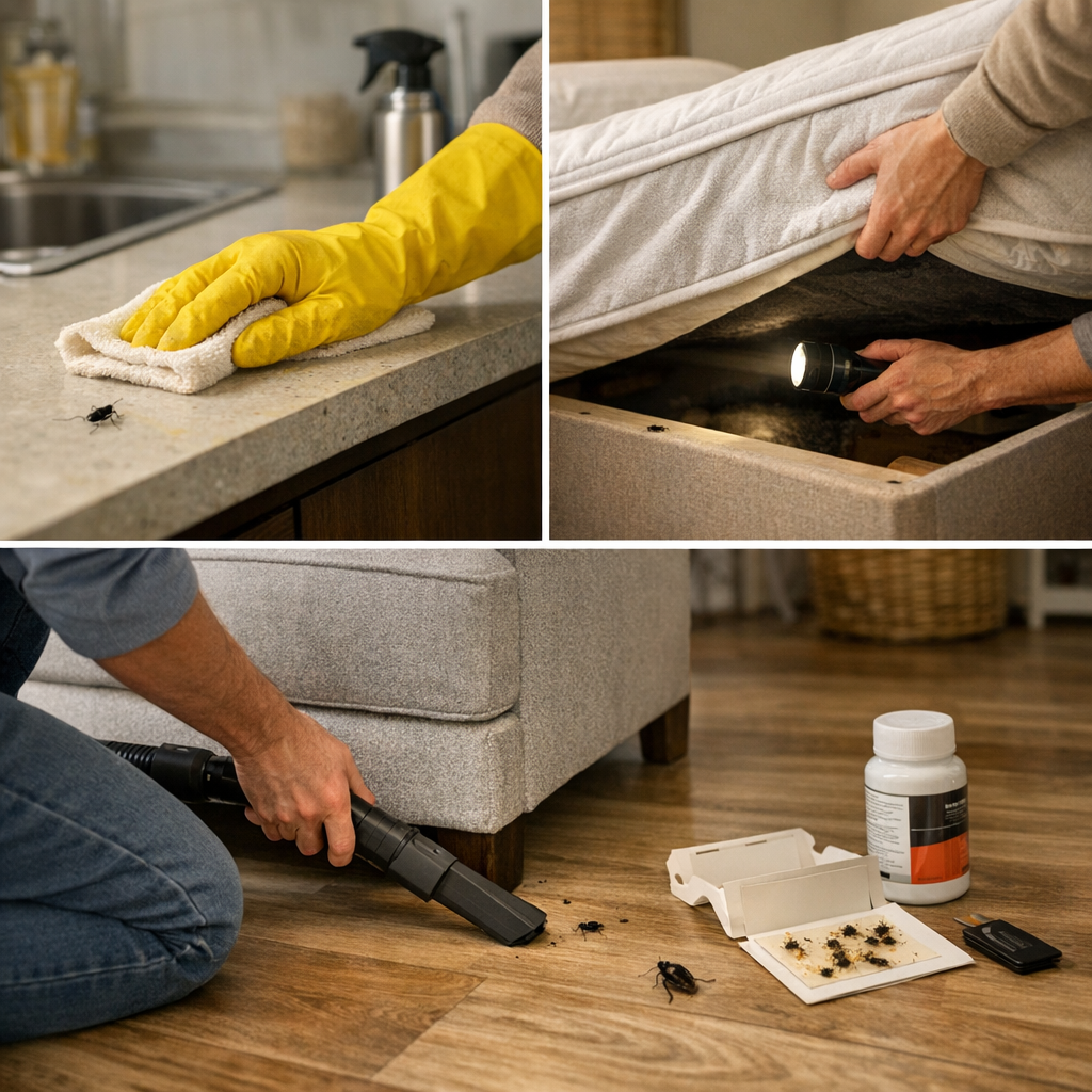 Se débarrasser des petites bêtes noires : protocole simple pièce par pièce