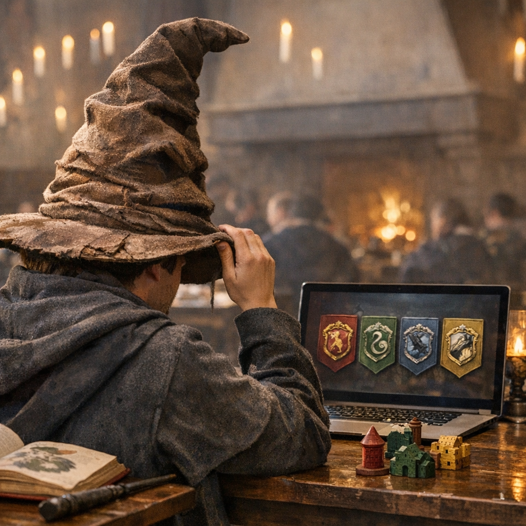 Peut-on forcer le Choixpeau, importer Pottermore et changer ensuite ?