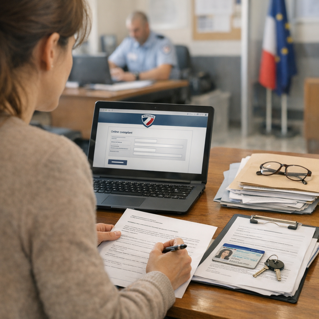Démarches : plainte en ligne, procuration et documents utiles