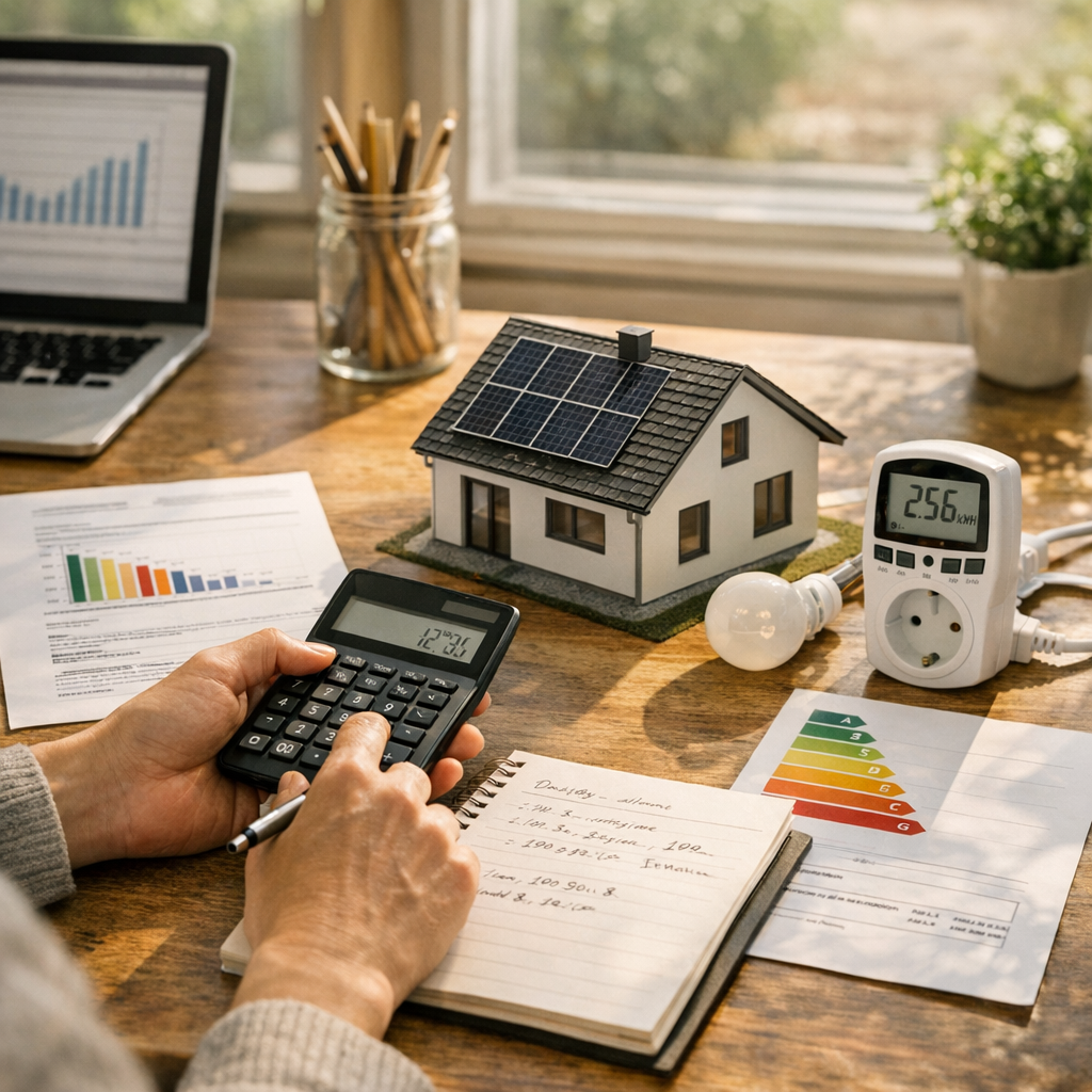 Comment calculer la consommation électrique d’une maison de 100 m² ?