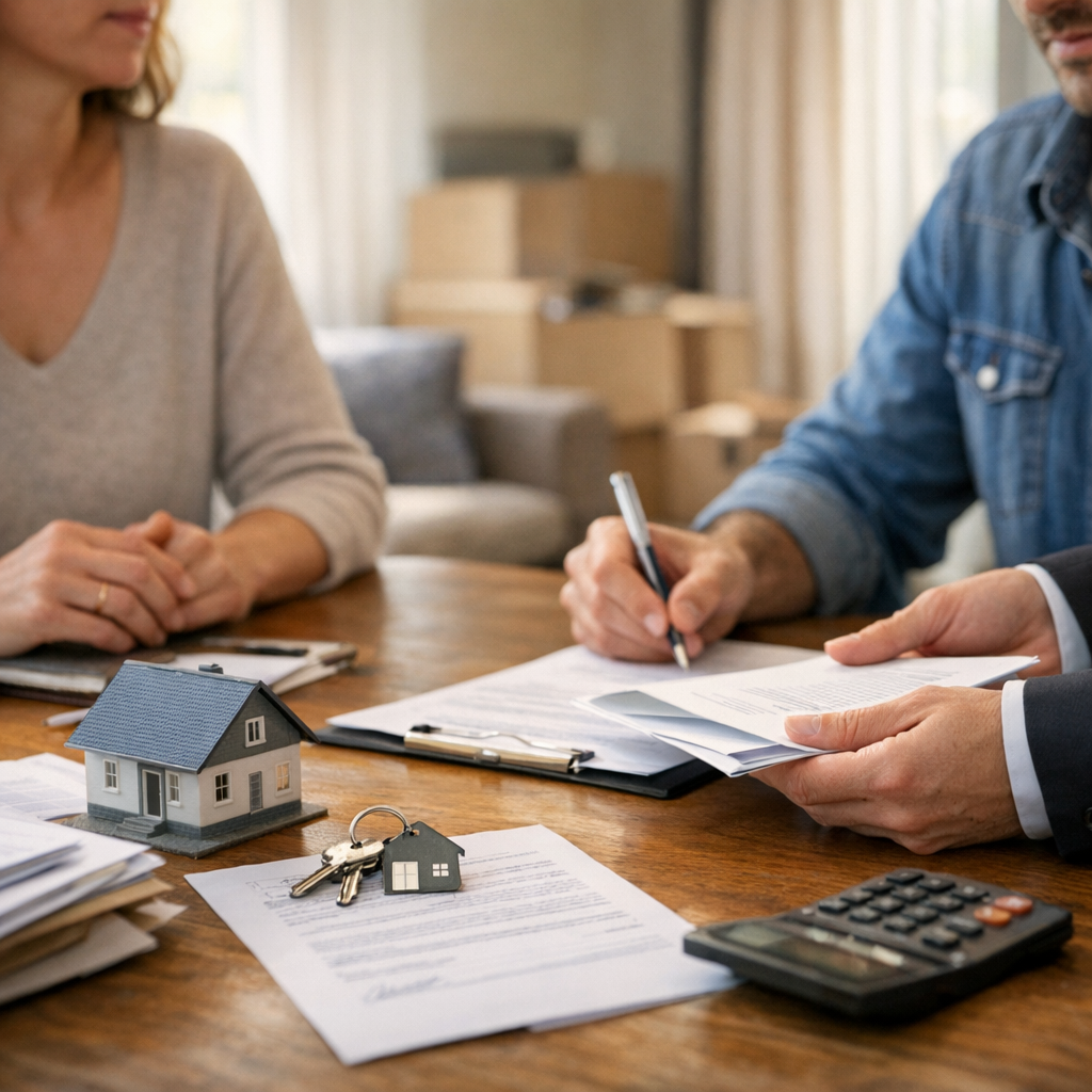 Maison encore sous crédit&nbsp;: désolidarisation, rachat et accord de la banque