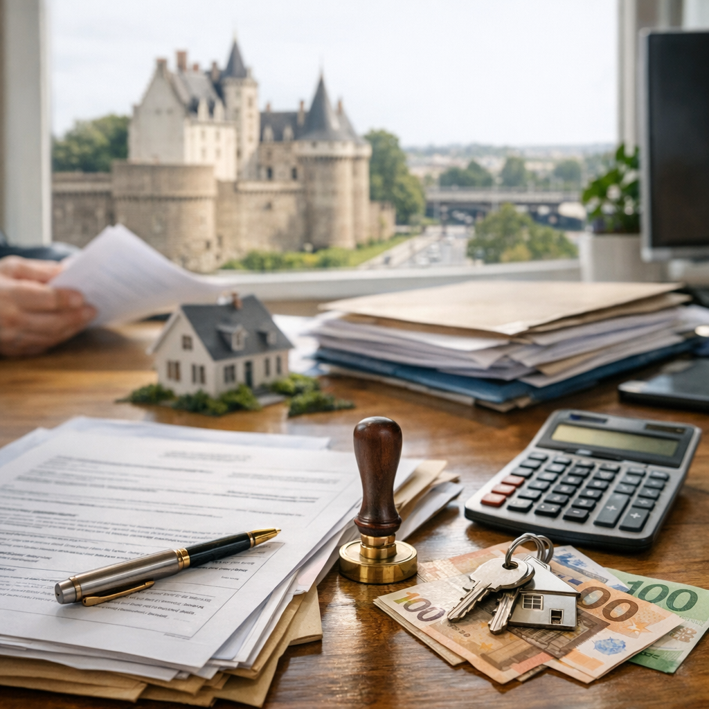 Ce que les sources permettent d’affirmer avec certitude : le cadre administratif autour de Nantes