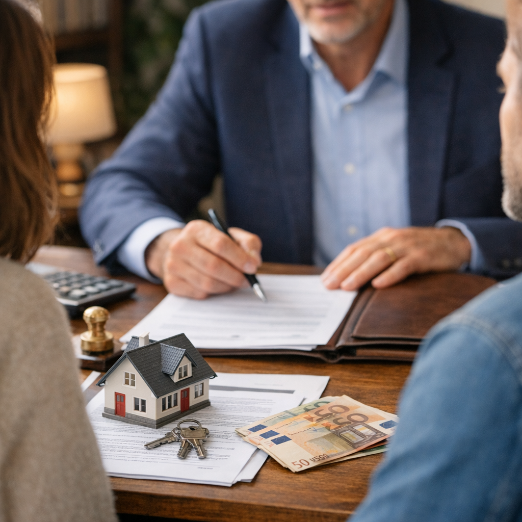 Comment se passe le rachat d’une part de maison chez le notaire&nbsp;?