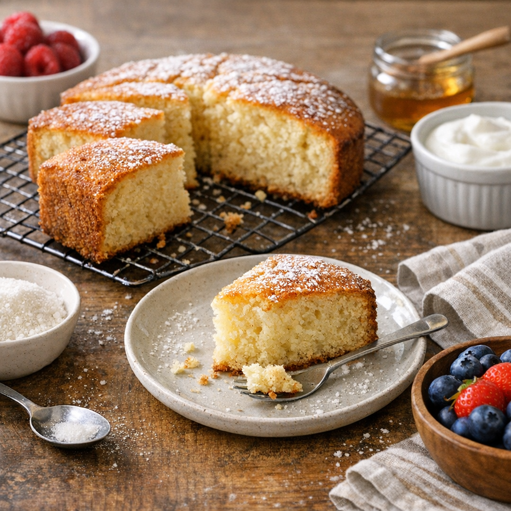 Liste des étapes&nbsp;: méthode simple pour garder un gâteau moelleux et une portion raisonnable