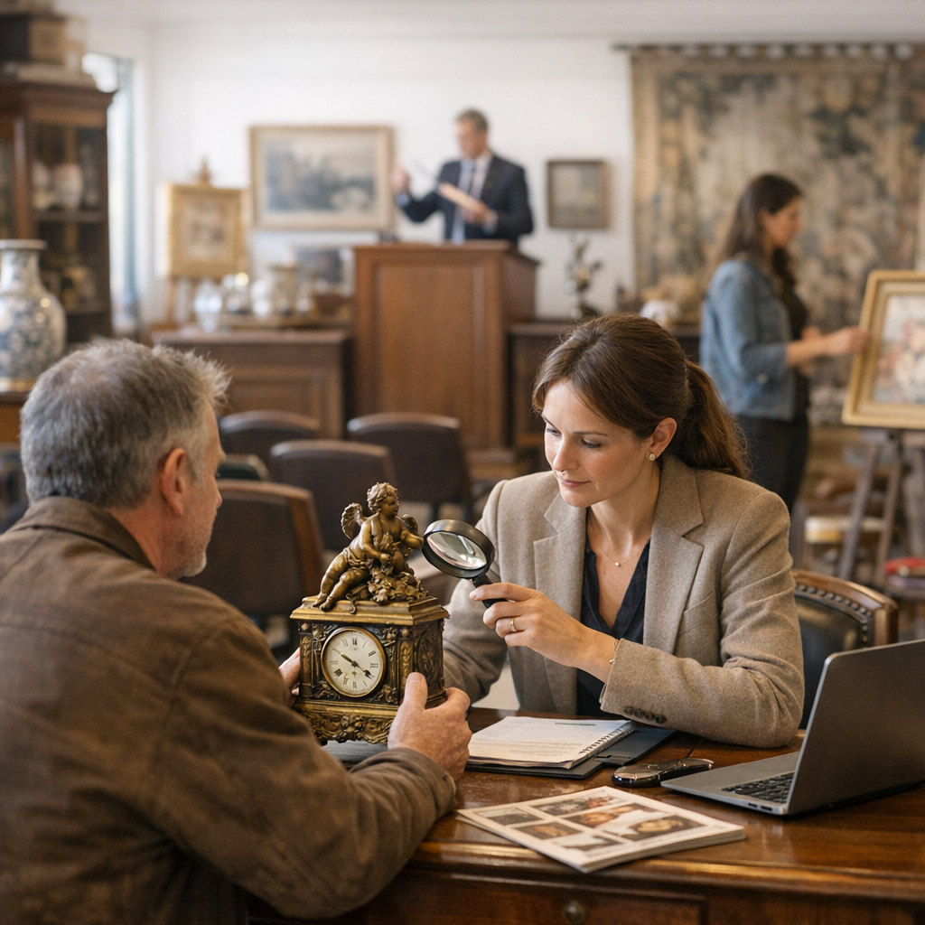 Comment vendre ou faire estimer un objet par l’Hôtel des Ventes des Notaires
