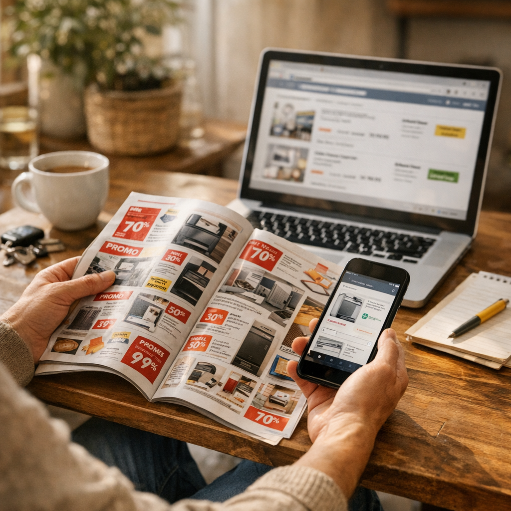 Catalogue, bonnes affaires et produits : comment vérifier avant de se déplacer ?