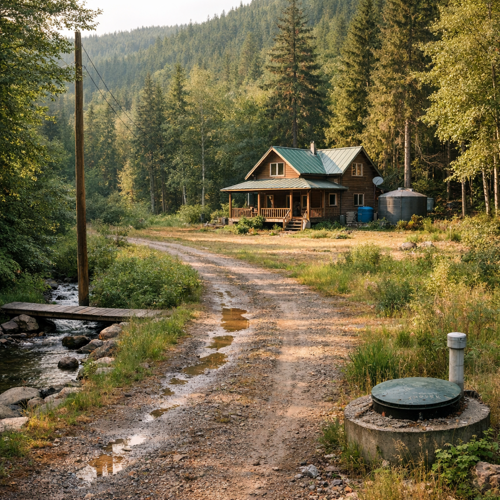 Avant d’acheter : accès, eau, assainissement, réseau et forêt