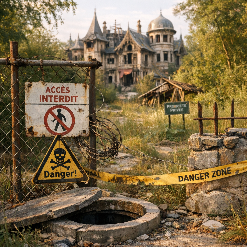 Urbex : ce qui est interdit et dangereux autour du site
