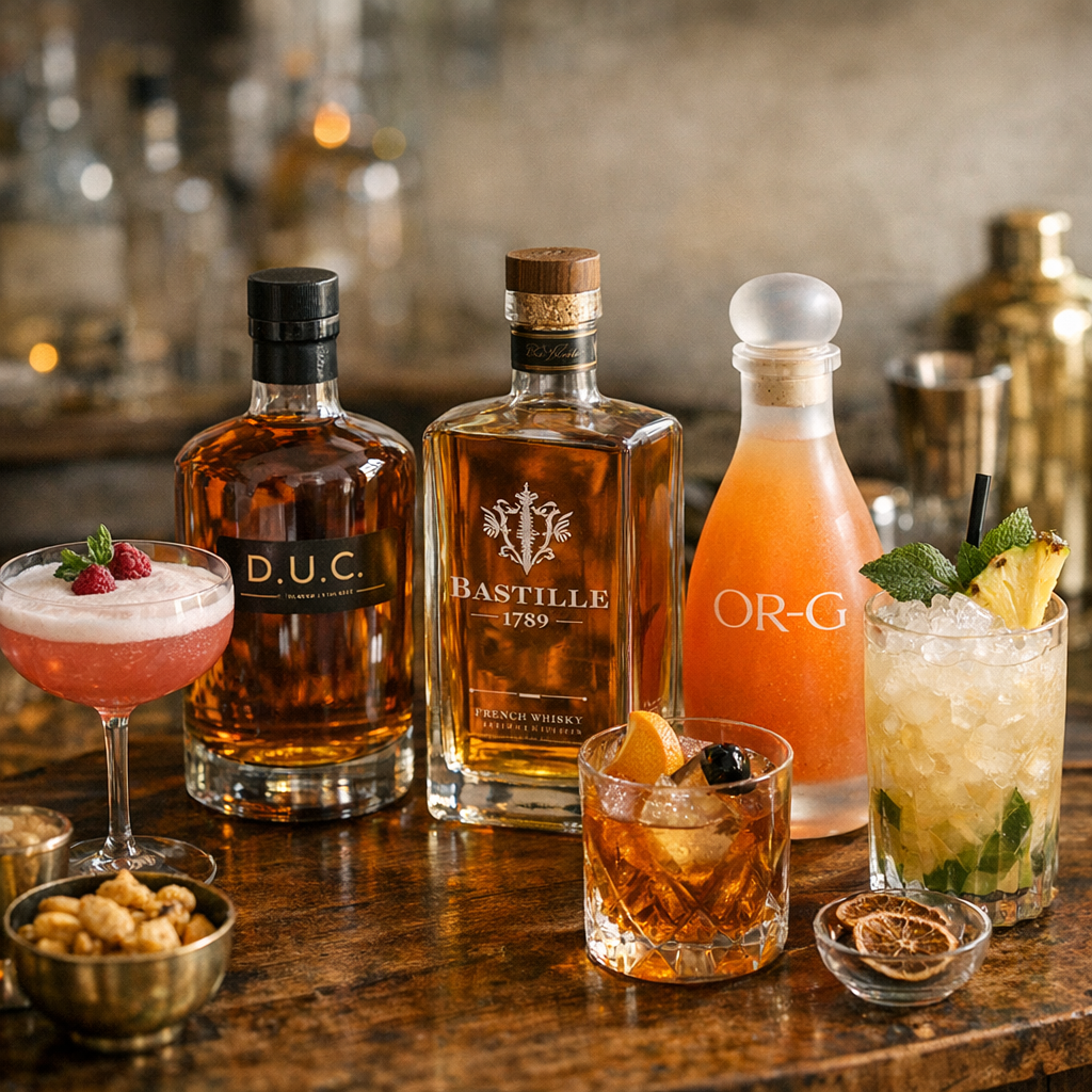 La dernière gamme de whisky : D.U.C, Bastille, OR-G et cocktails inspirés