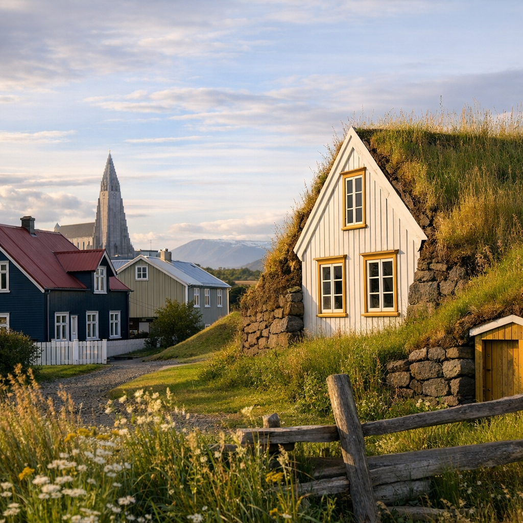 Reykjavik et Glaumbær&nbsp;: voir des maisons islandaises sans courir après le cliché