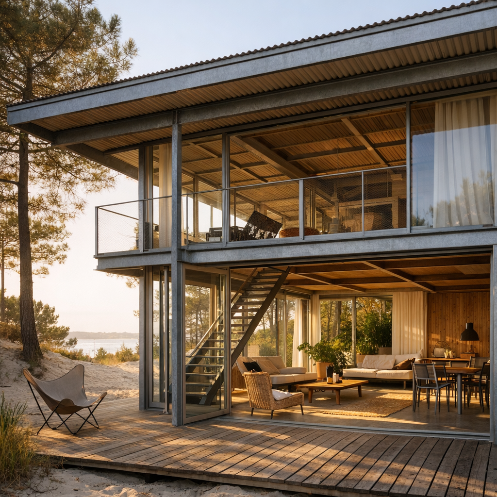 Analyse de la maison du Cap Ferret : structure, lumière et usages