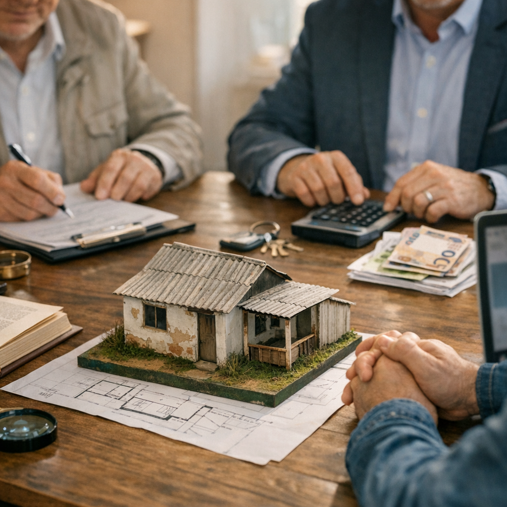 Acheter ou vendre une maison sans permis&nbsp;: ce que le notaire, la banque et l’acheteur regarderont