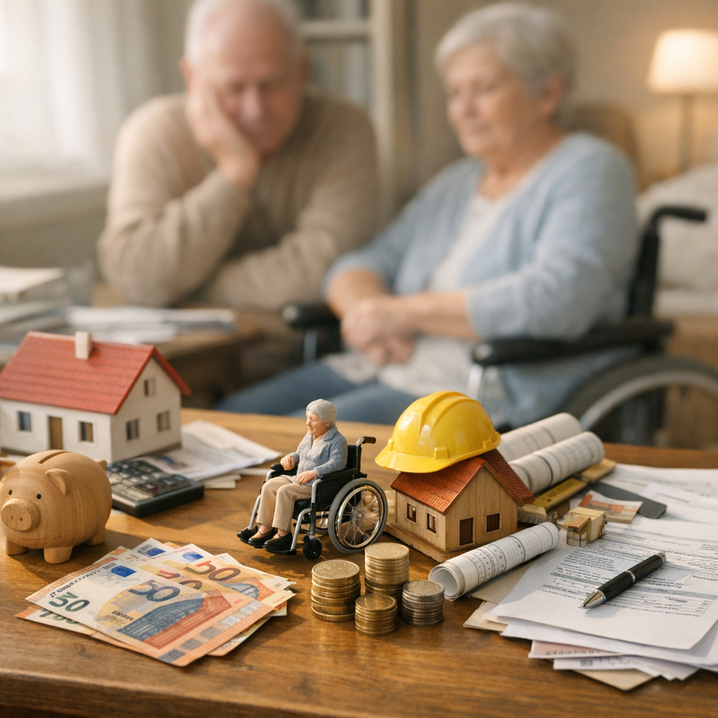 Qui paie quoi&nbsp;: retraite, EHPAD, taxe foncière, travaux et aides
