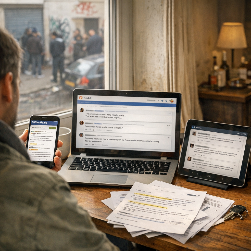 Ce que disent les utilisateurs : avis Ville-idéale, Reddit et forums à recouper