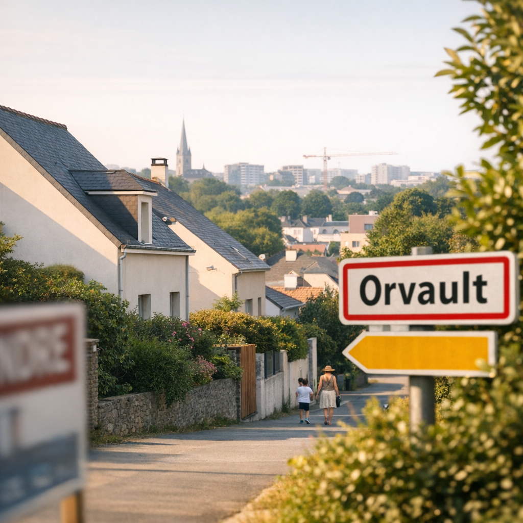 Si Nantes baisse et connaît un creux estival, Orvault suit-elle mécaniquement la même trajectoire ?