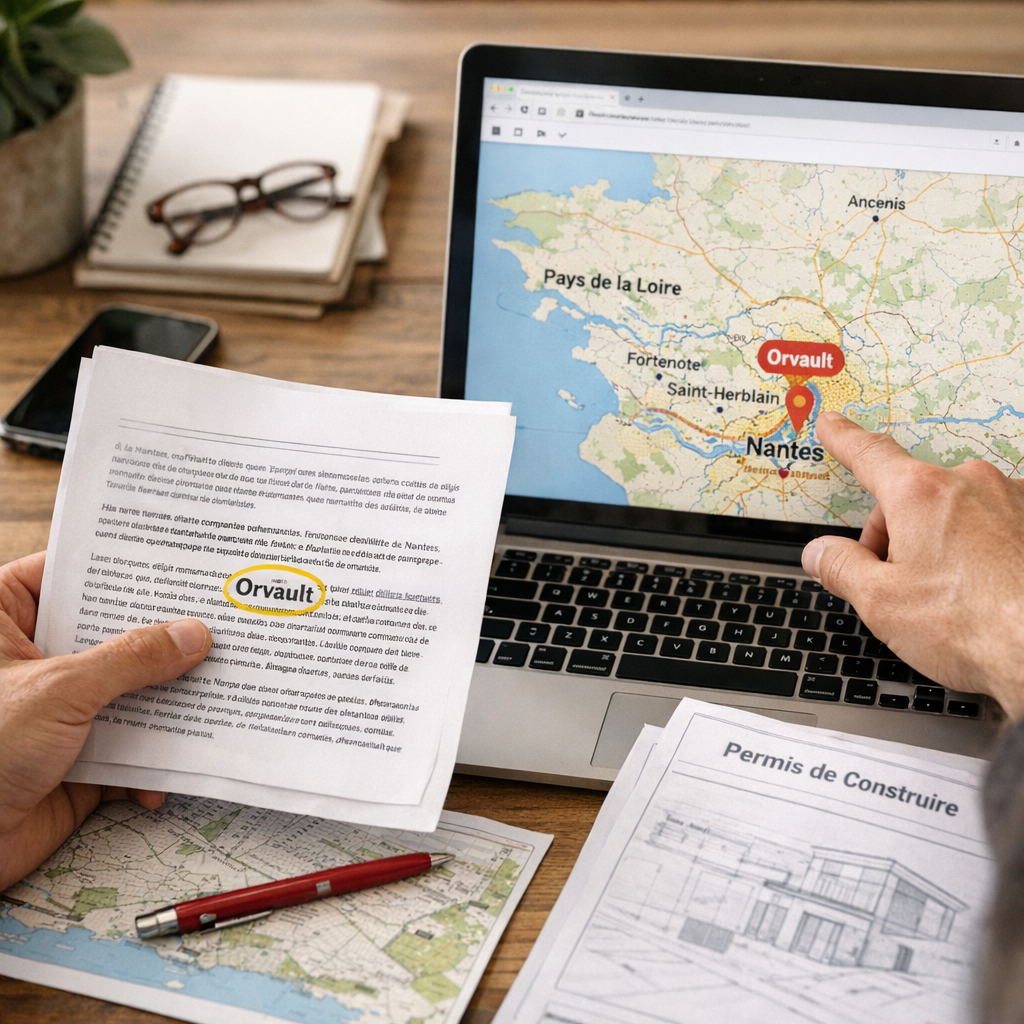 Comment vérifier qu’une information sur les délais de permis concerne bien Orvault, et non une autre commune des Pays de