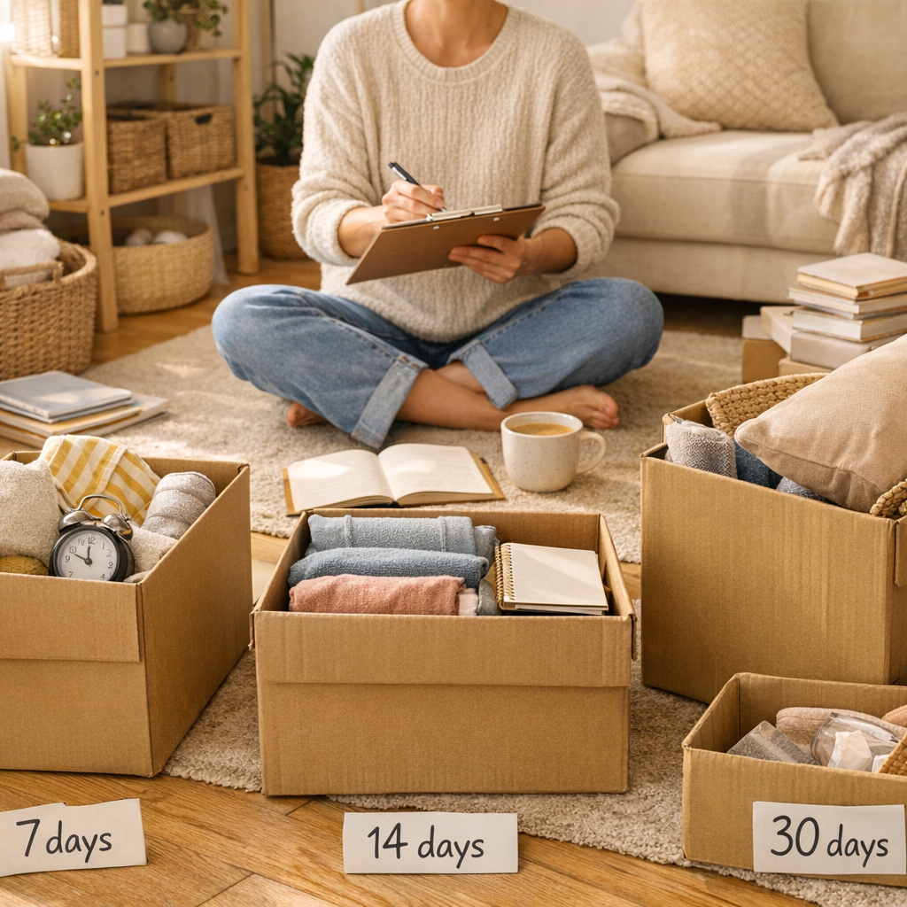 7, 14 ou 30 jours : choisir le rythme adapté à votre maison