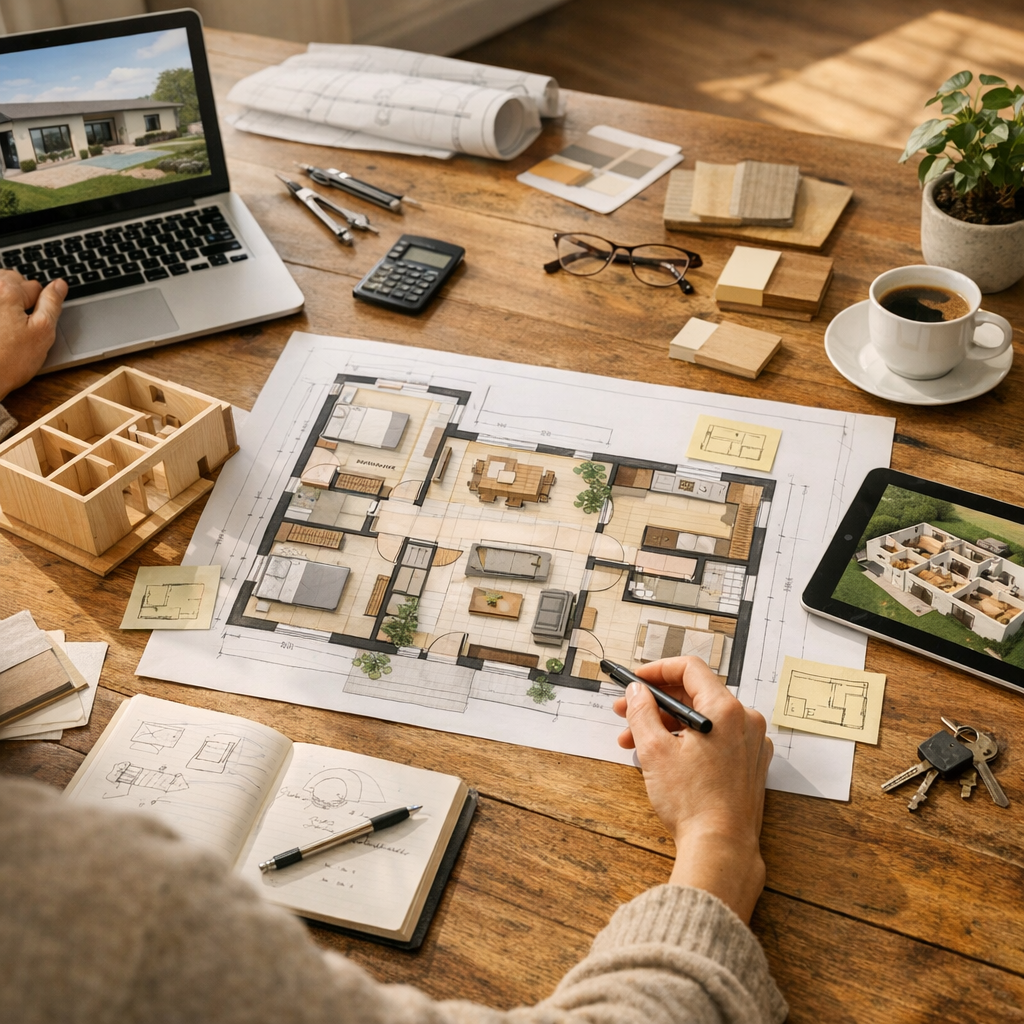 Comment faire un plan de maison plain-pied en 5 étapes ?
