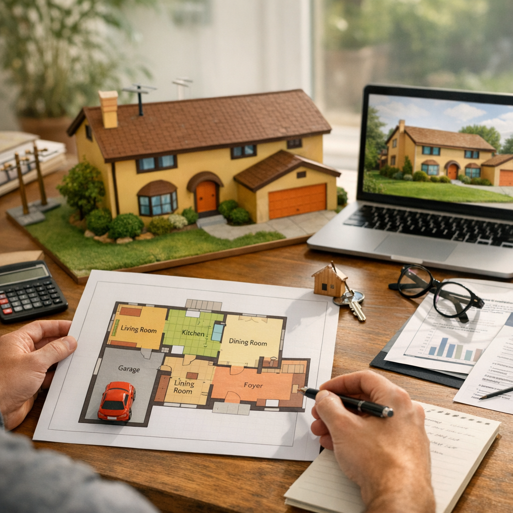 Combien vaudrait le 742 Evergreen Terrace ? estimation immobilière fictive à Orvault
