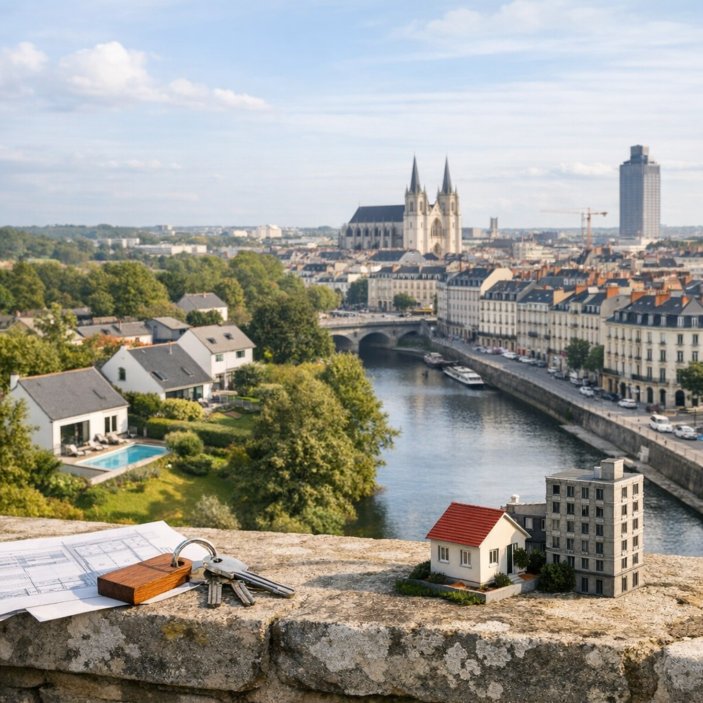 À budget égal, vaut-il mieux acheter à Orvault plutôt qu’à Nantes en 2026 ?