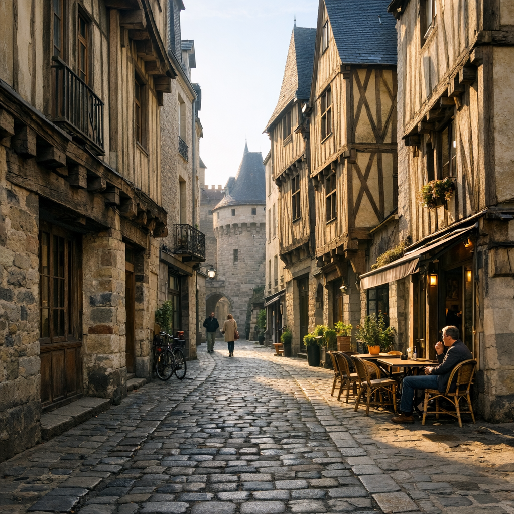 Le Quartier du Bouffay à Nantes se visite rue par rue